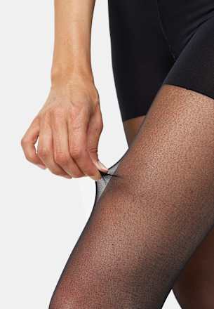 Hulahopke Goodbye Laufmaschen Shape, 20 DEN, veličina 44 – 48 – crna nur die