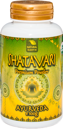 Prehransko dopolnilo šatavari v prahu Premium NATURAL EARTH