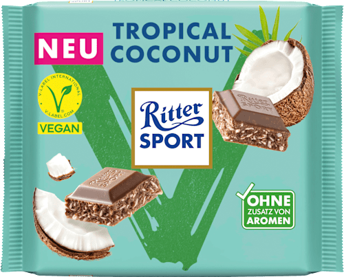 Schokolade Tropical Coconut Ritter SPORT