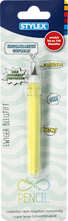 Bleistift unendlich, hellgelb  Stylex