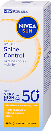 Napozó arckrém FF50, Shine Control NIVEA SUN