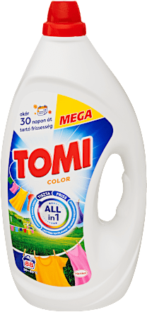 Mosógél színes ruhákhoz Mega 88 mosás Tomi
