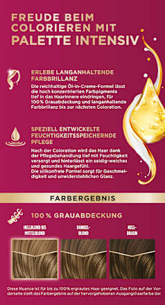 Intensiv-Creme-Coloration 500 Dunkelblond Palette Intensive Color Creme
