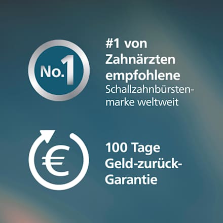 Elektrische Zahnbürste 3100 schwarz & weiß Philips Sonicare