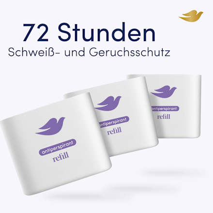 Antitranspirant Deostick Veilchen- & Tonkabohnenduft, Nacfüllpack Dove