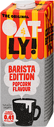 Barista zabital, popcorn ízű Oatly