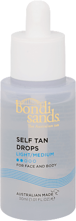 Önbarnító cseppek, világos/közepes árnyalat Bondi Sands