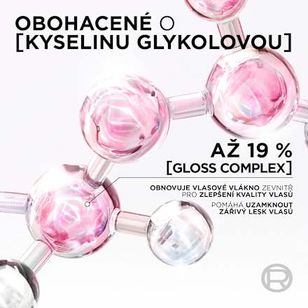 oplachová péče o vlasy Glycolic Gloss L'ORÉAL PARiS ELSEVE