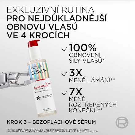 sérum na vlasy Bond Repair L'ORÉAL PARiS ELSEVE