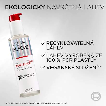 sérum na vlasy Bond Repair L'ORÉAL PARiS ELSEVE