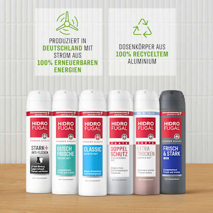 Antitranspirant Deospray Dusch Frische Hidrofugal