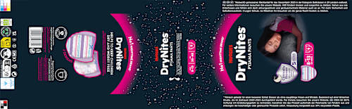 Pyjama Pants Mädchen 8-13 Jahre HUGGIES DryNites