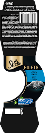 Nassfutter Katze Huhn mit Thunfisch Sheba