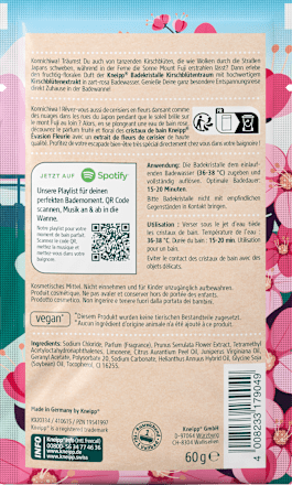 Badekristalle Kirschblütentraum Kneipp