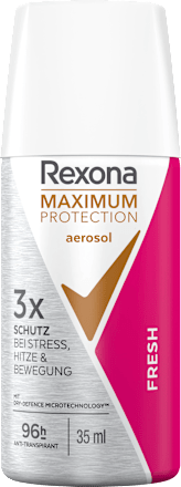 Antitranspirant Deospray Maximum Protection, Reisegröße Rexona