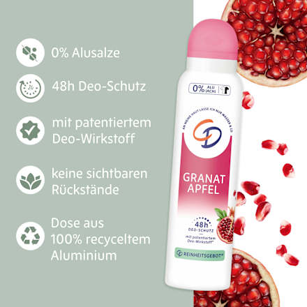 Deospray Bio-Granatapfel CD