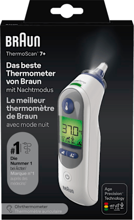 Thermometer ThermoScan 7+ IRT6525  Braun