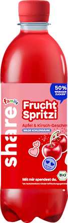 Erfrischungsgetränk, Frucht Spritzi Apfel-Kirsche share
