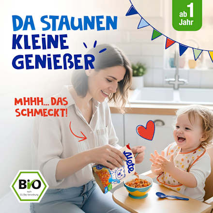 Kinderteller Spaghetti Bolognese ab 1 Jahr Alete