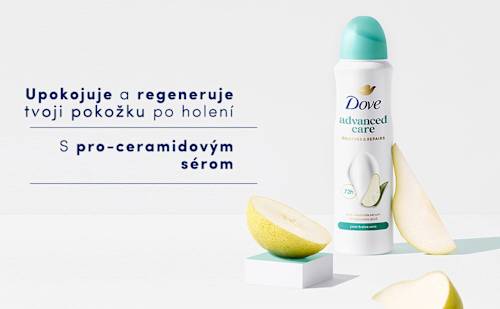 Dámsky antiperspirant v spreji Advanced Care Go Fresh Pear & Aloe Vera Dove