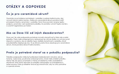 Dámsky antiperspirant v spreji Advanced Care Go Fresh Pear & Aloe Vera Dove