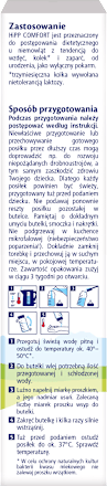 Żywność specjalnego przeznaczenia medycznego, dla niemowląt od urodzenia wzdęcia kolki i zaparcia Comfort Combiotik  HiPP