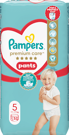 Гащички Premium Care 5 (12-17 kg) Pampers Premium Care