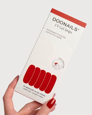 UV Gel Nagelfolien, Gel Strips Fireplace Doonails