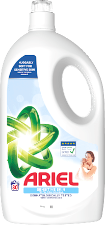 Гел за пране Sensitive, 80 пранета ARIEL