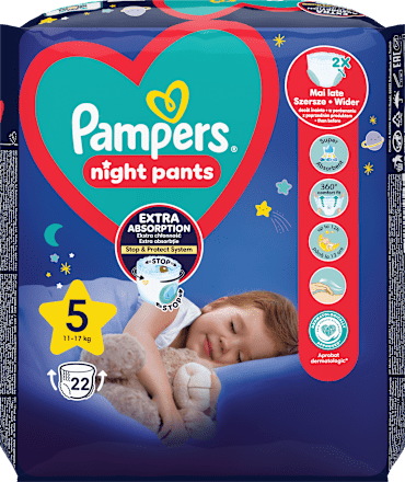 Гащички - размер 5 (12-17 kg) Pampers night pants