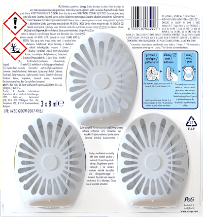 Osviežovač vzduchu do kúpeľne Aloha Dragon Fruit & Lychee ambi pur