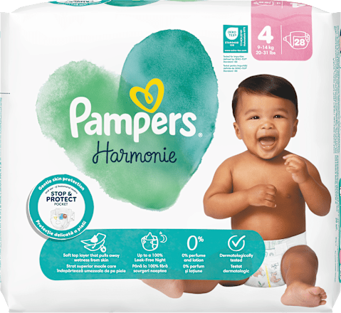 Пелени 4 (9-14 кг) Pampers Harmonie