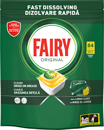 Таблетки за съдомиялна с аромат на лимон All in One FAIRY