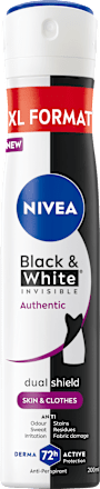 Dámsky antiperspirant v spreji Black & White Invisible Authentic XL NIVEA