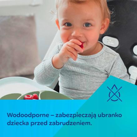 Wodoodporne śliniaki jednorazowe z kieszonką Canpol babies