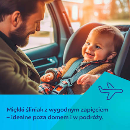 Wodoodporne śliniaki jednorazowe z kieszonką Canpol babies
