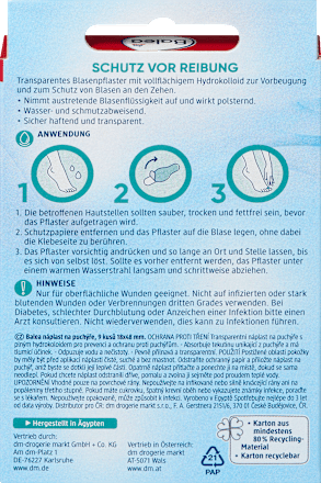 Blasenpflaster Zehen Balea