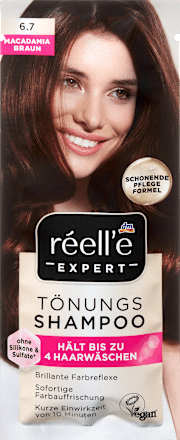 Șampon colorant 6.7 Cafeniu macadamia réell‘e EXPERT