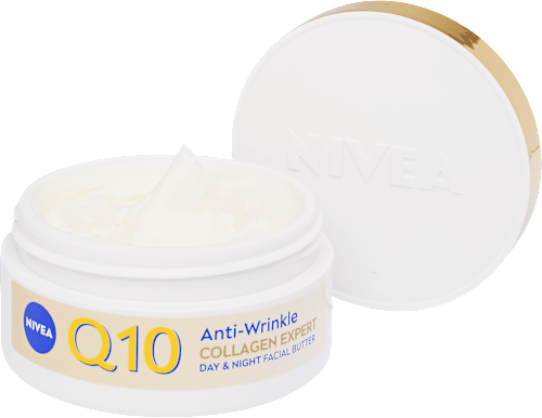 Nappali és éjszakai tápláló arcvaj Q10 Collagen Expert NIVEA