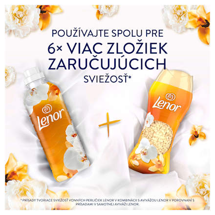 Vonné perličky na pranie Gold Orchid & Vanilla Lenor