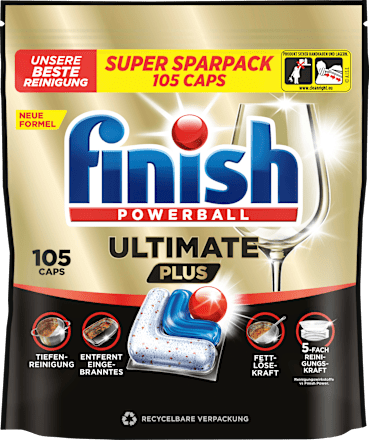 Spülmaschinen-Caps Ultimate Plus Finish