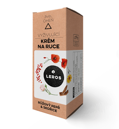 vyživující krém na ruce živel Oheň Leros