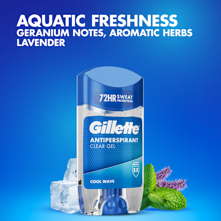 antiperspirant stick Cool Wave Gillette