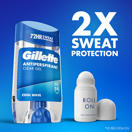 antiperspirant stick Cool Wave Gillette