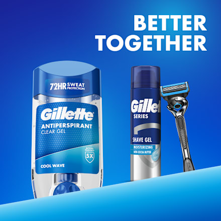 antiperspirant stick Cool Wave Gillette