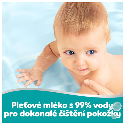 vlhčené ubrousky 99 % vody 3x60 ks Pampers