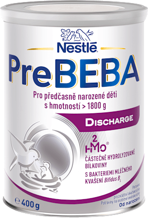 Počiatočná dojčenská mliečna výživa Discharge Nestlé BEBA