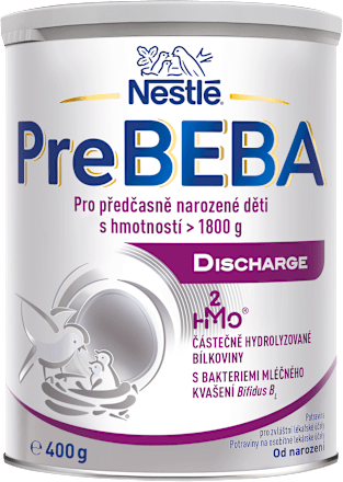 Počiatočná dojčenská mliečna výživa Discharge Nestlé BEBA
