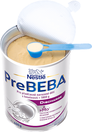 Počiatočná dojčenská mliečna výživa Discharge Nestlé BEBA