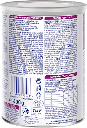 Počiatočná dojčenská mliečna výživa Discharge Nestlé BEBA